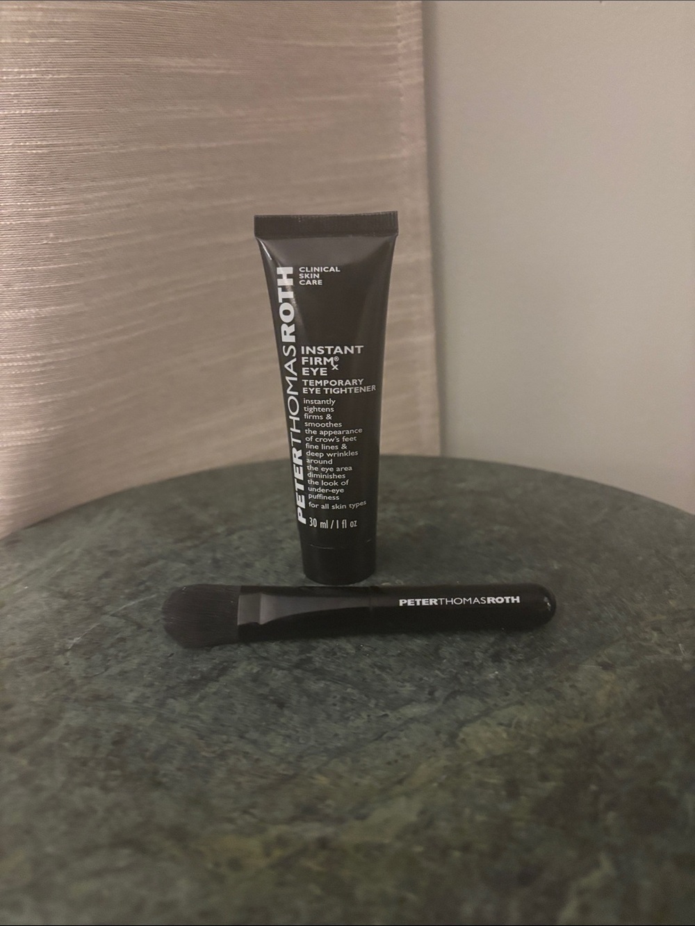 Peter Thomas Roth Black Instant FirmX Eye Tightener with Black Brush